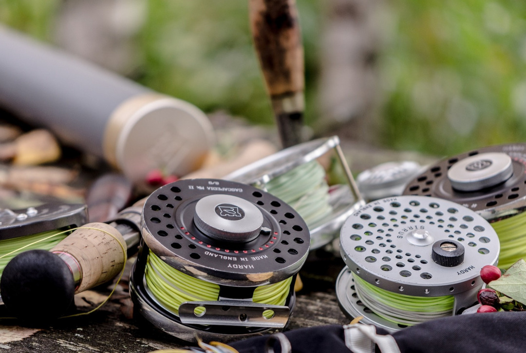 Different Fly fishing reels